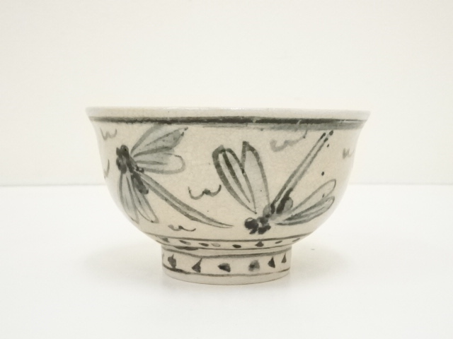 茶道具　茶碗　真清水蔵六　安南蜻蛉 茶道具 茶碗 真清水蔵六 安南蜻蛉